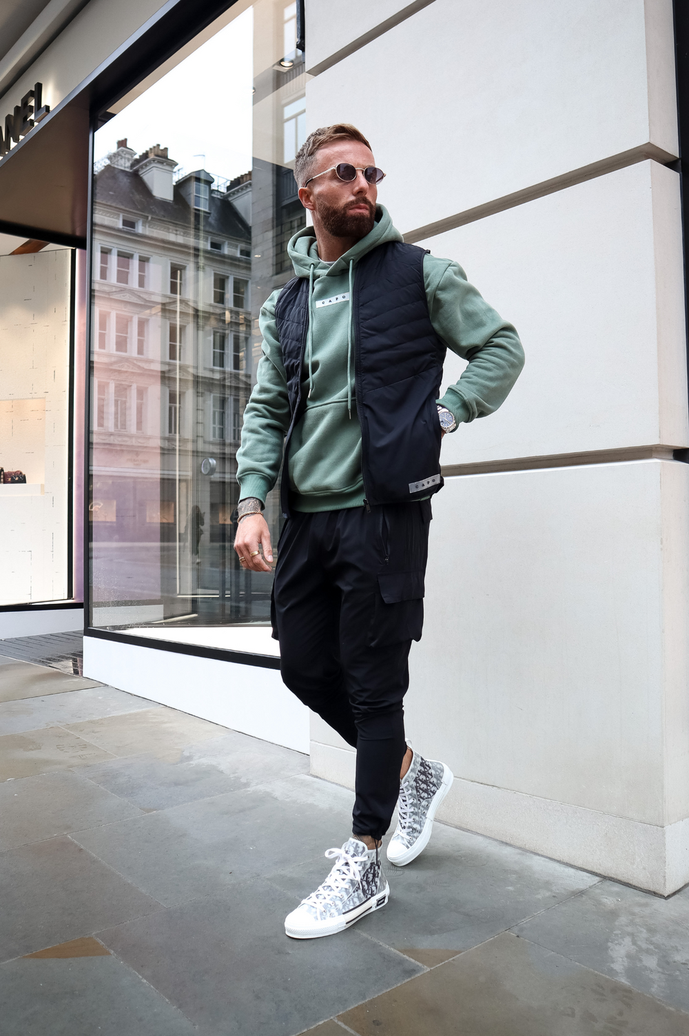 Capo HYBRID Gilet - Black