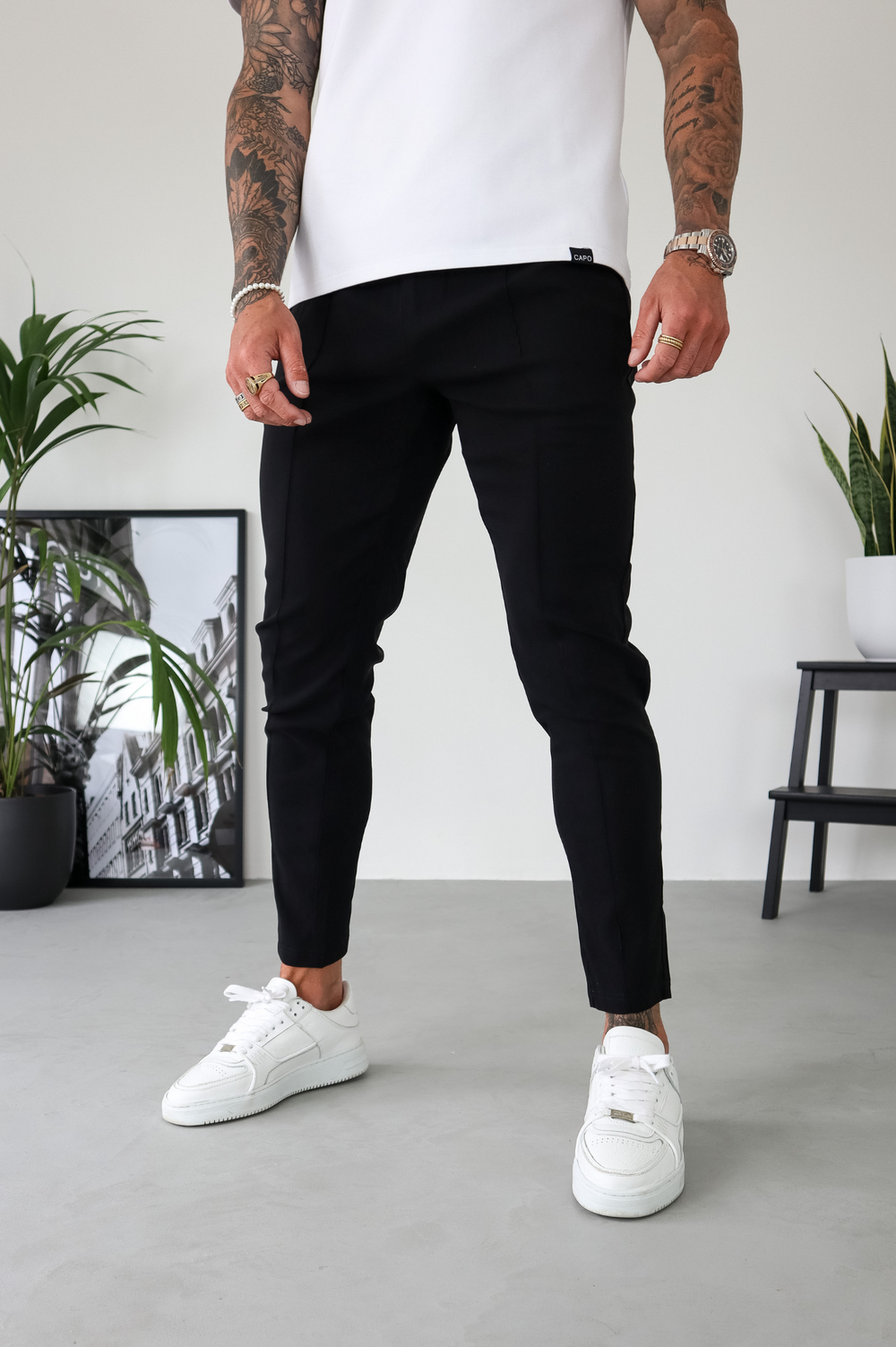 Capo SMART Trouser - Black – CAPO | Meaning Behind The Brand