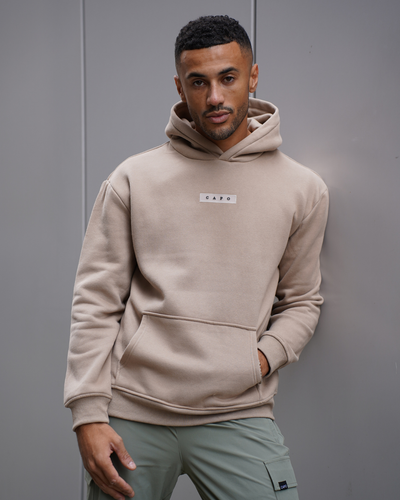 Hooded Sweatshirt Khaki Essentials Hoodie Fear Of God Essentials