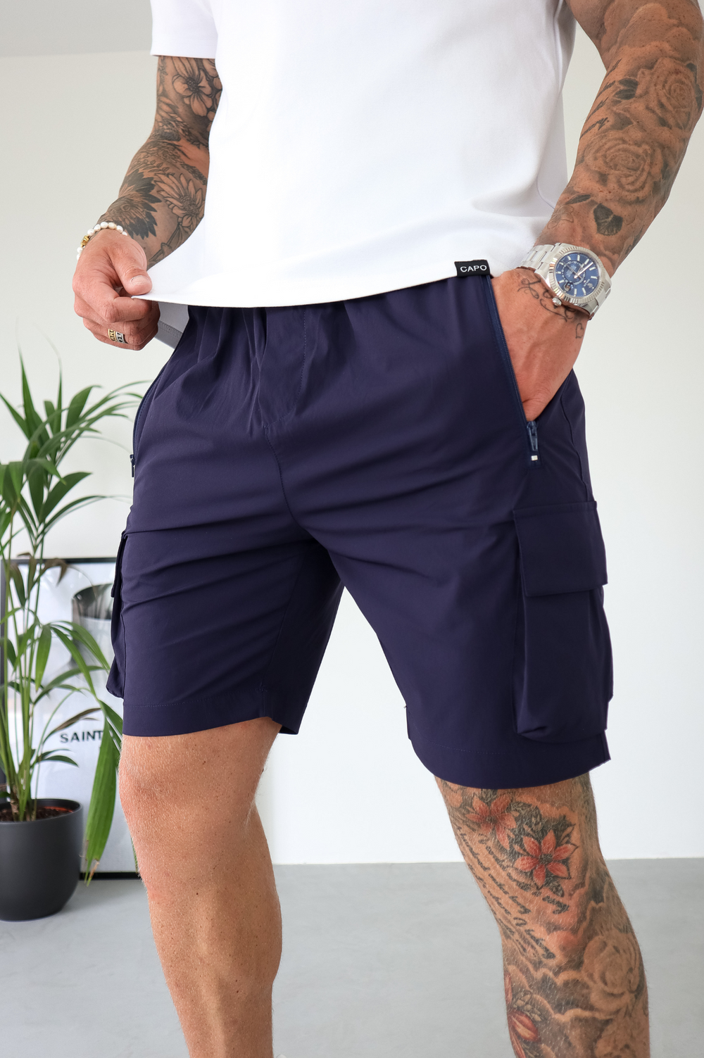 Capo LIGHTWEIGHT Cargo Short Navy
