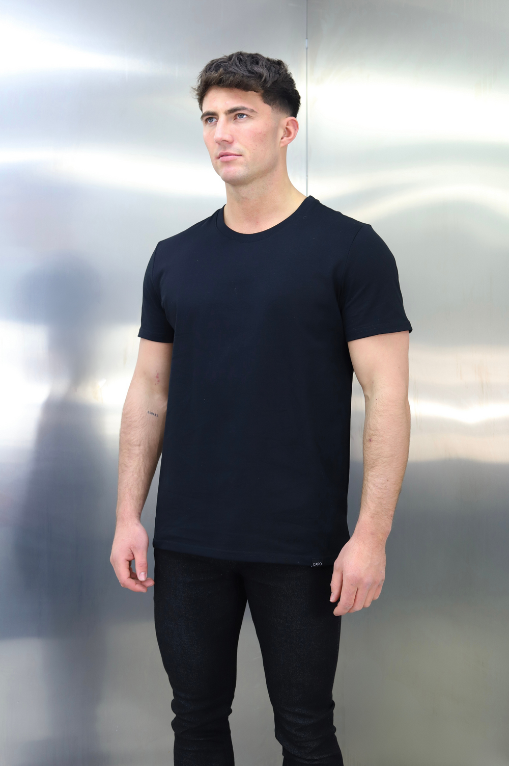 Capo HEAVYWEIGHT Cotton T-Shirt - Black