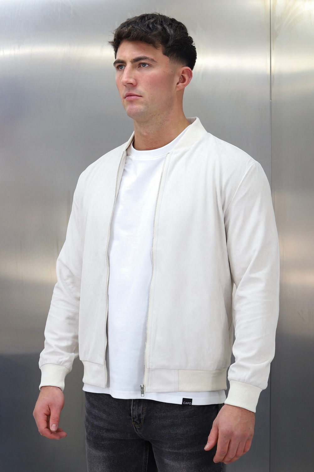 Slate and 2025 stone bomber jacket