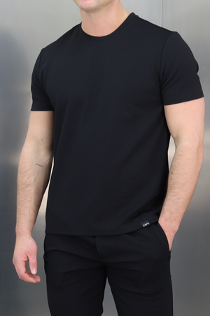 Capo TWIST T-Shirt - Black