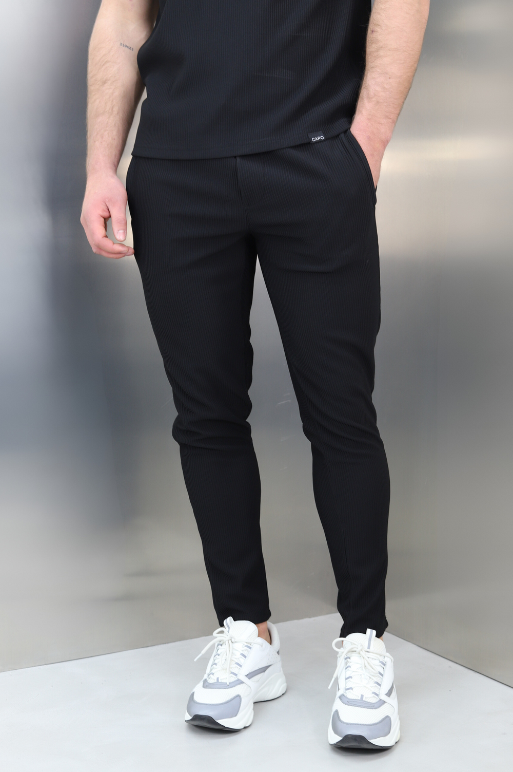 Capo PLEAT Trouser - Black – CAPO | Meaning Behind The Brand