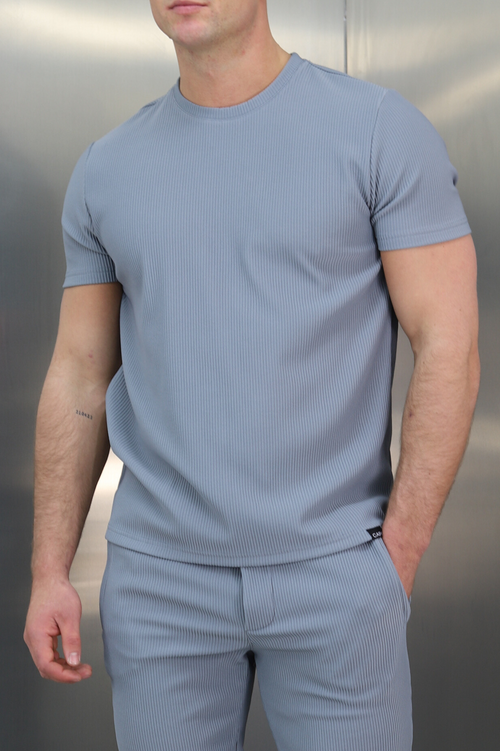Capo PLEAT T-Shirt - Grey
