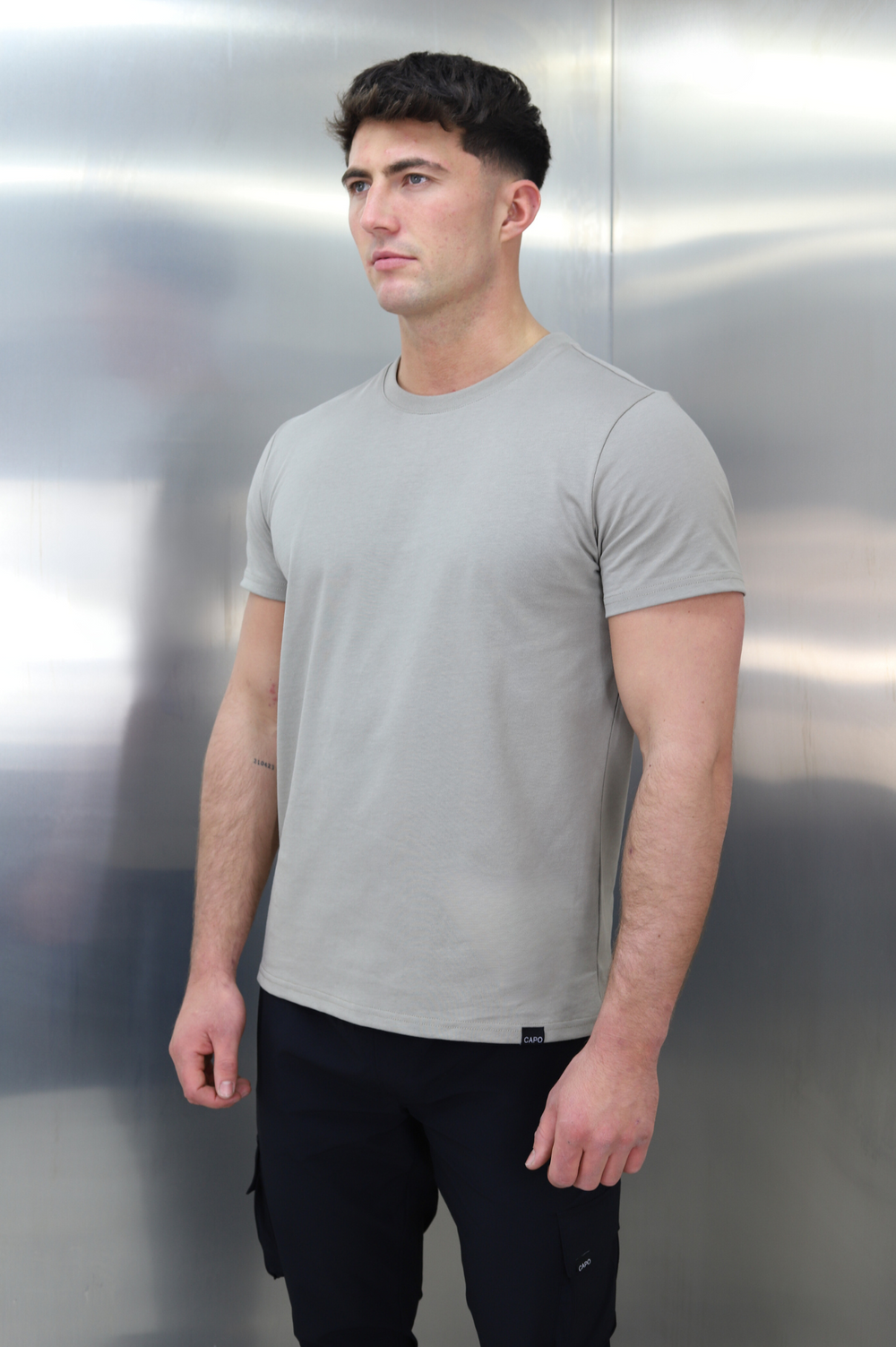 Capo HEAVYWEIGHT Cotton T-Shirt - Stone