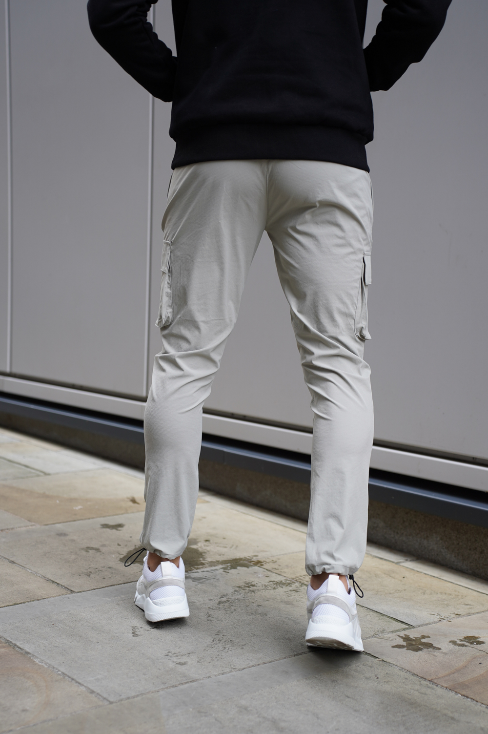 Capo ACTIVE Cargo Pant Toggle - Light Grey