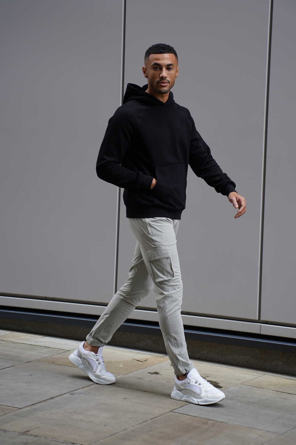 Capo ACTIVE Cargo Pant Toggle - Light Grey