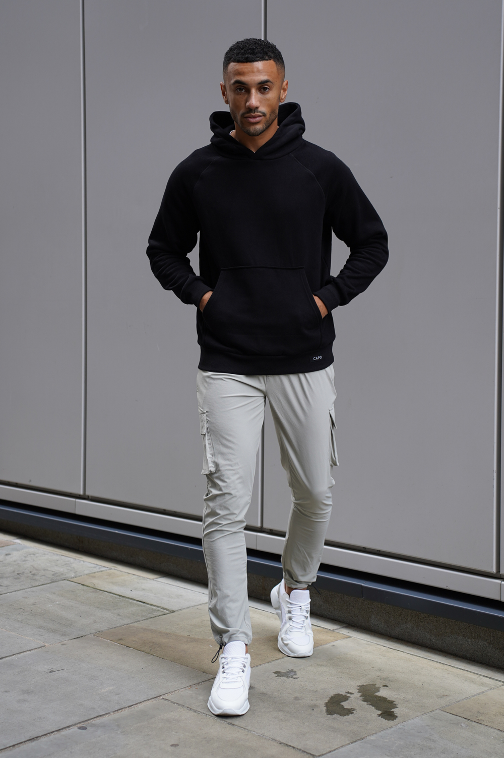 Capo ACTIVE Cargo Pant Toggle - Light Grey