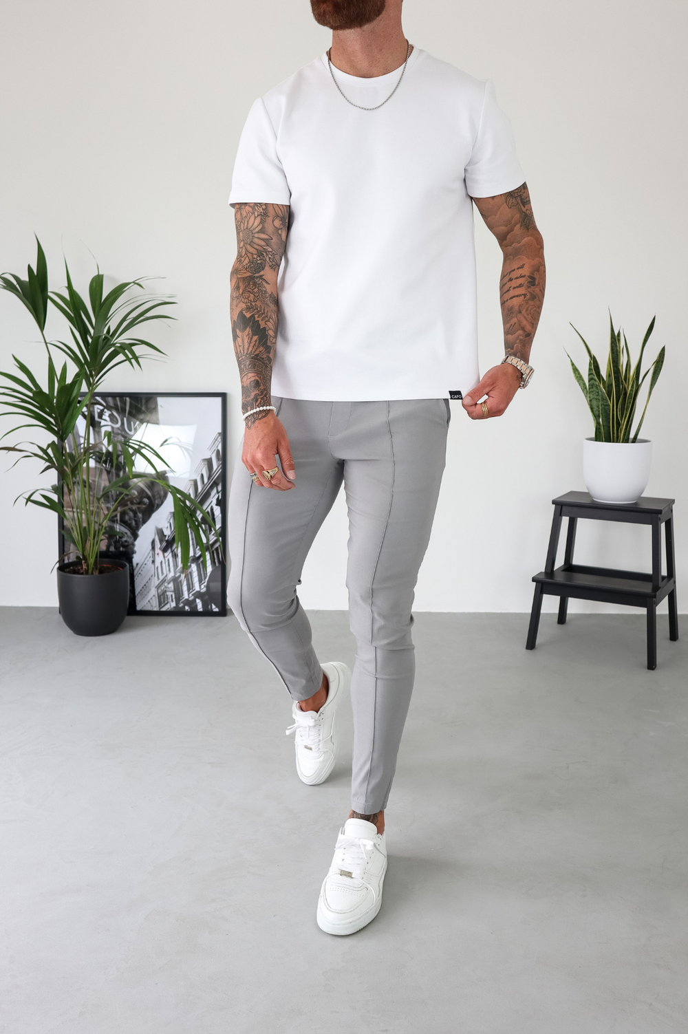Capo SMART Trouser - Grey – CAPO | Meaning Behind The Brand
