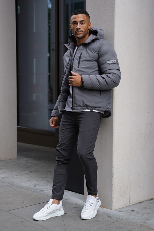 Capo BRIDGE Coat Jacket - Grey