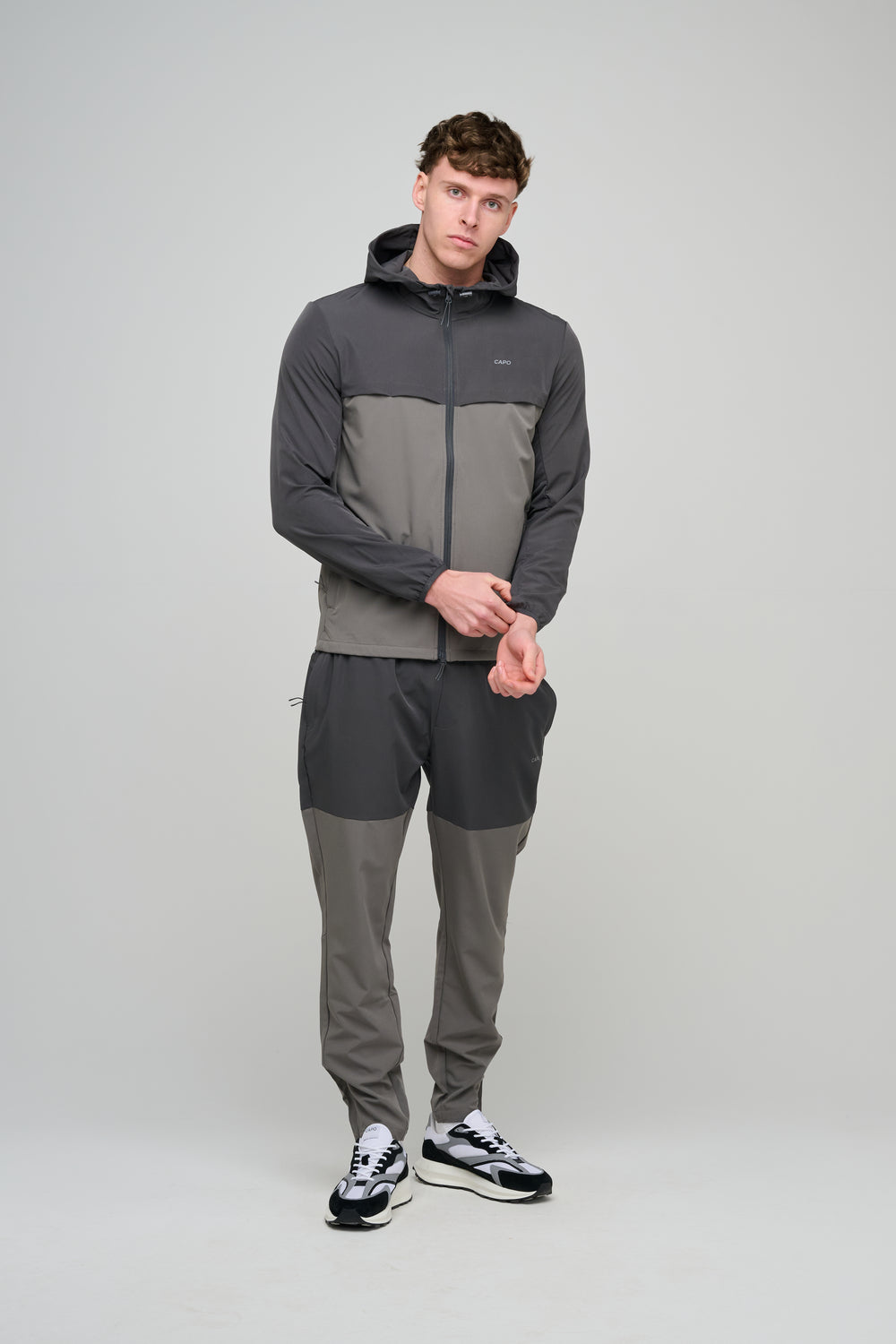 Capo Performance Tracksuit Jacket - Grey