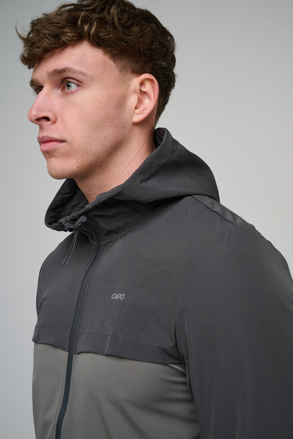 Capo Performance Tracksuit Jacket - Grey