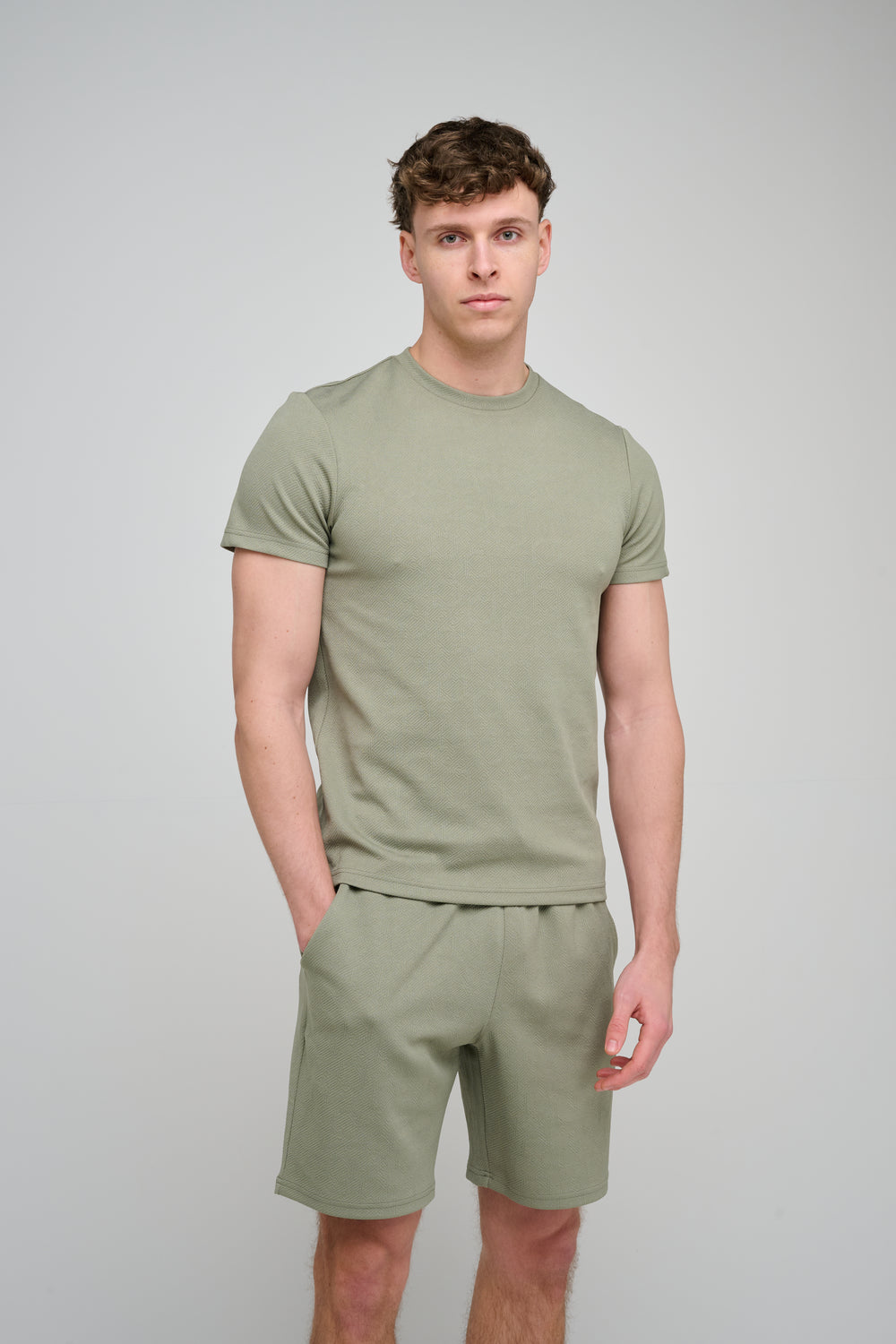 Capo Aztec Revere T-Shirt - Sage