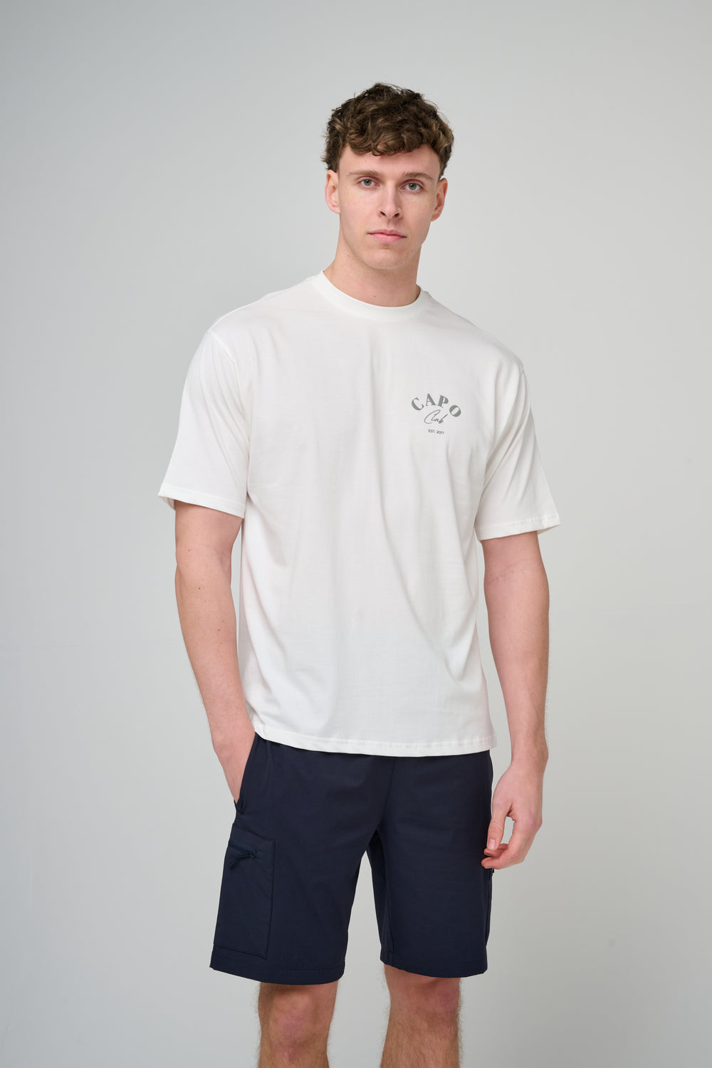 Capo Utility Tech Cargo Short - Navy