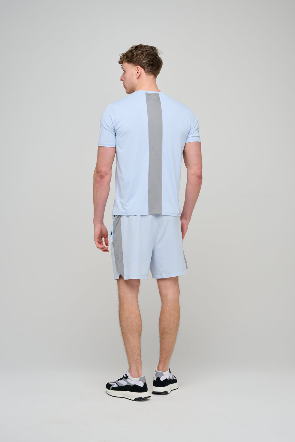 Capo Active Performance Shorts - Light Blue