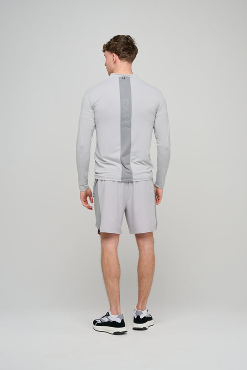 Capo Active Performance 1/4 Zip Top - Light Grey