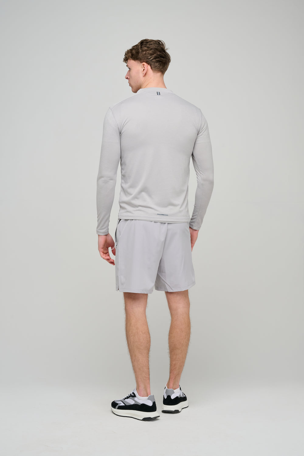 Capo Active Core 1/4 Zip Top - Light Grey