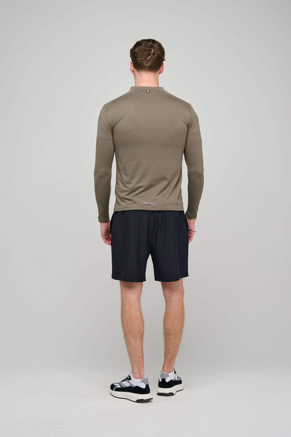 Capo Active Core 1/4 Zip Top - Olive