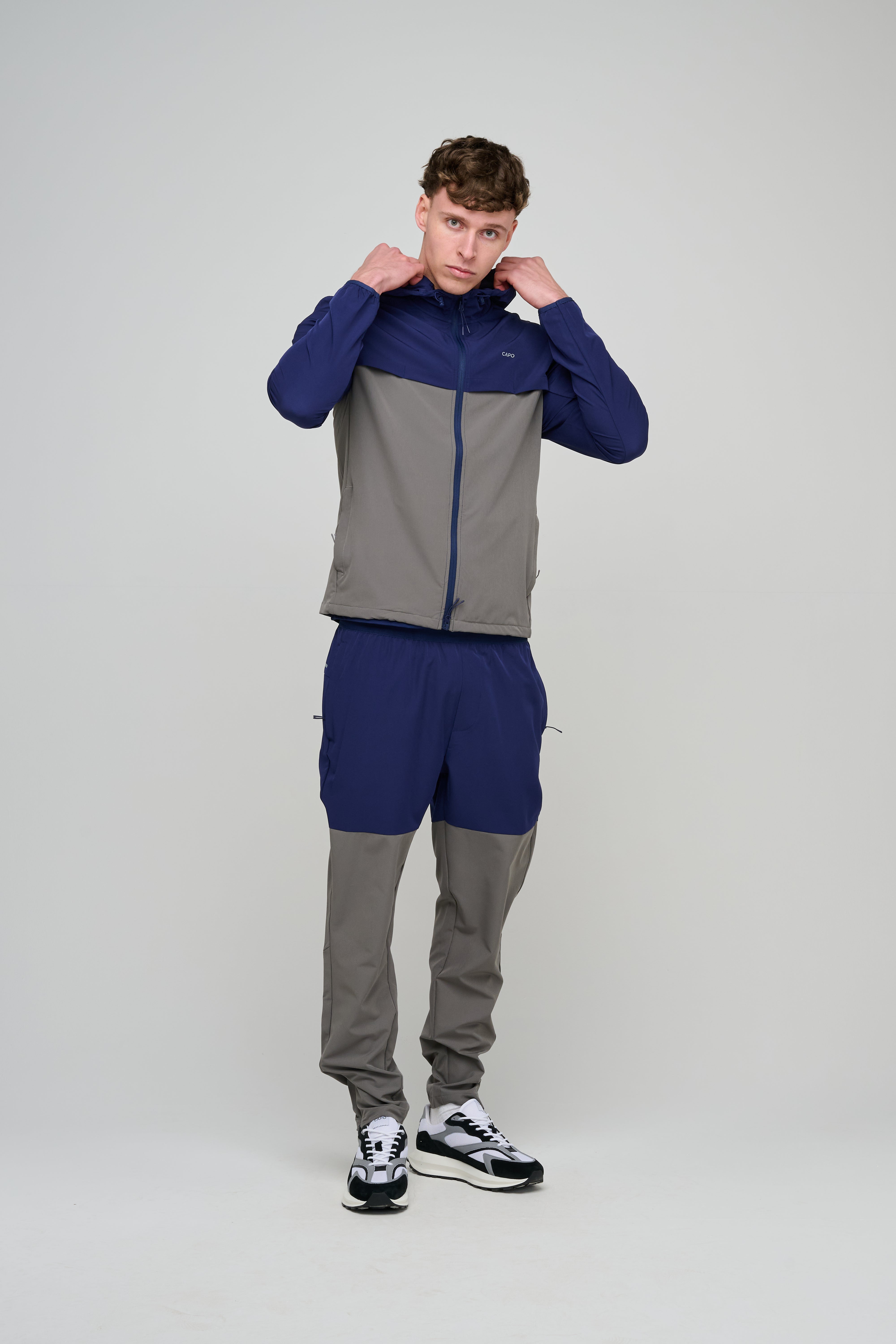 Capo Performance Tracksuit Pant - Navy