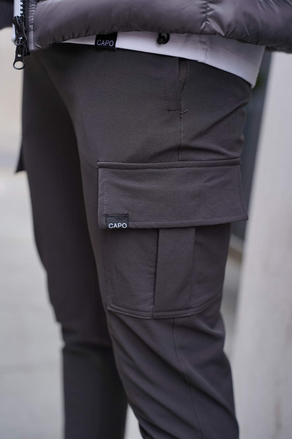 Capo UTILITY Cargo Pant Toggle V2 - Charcoal