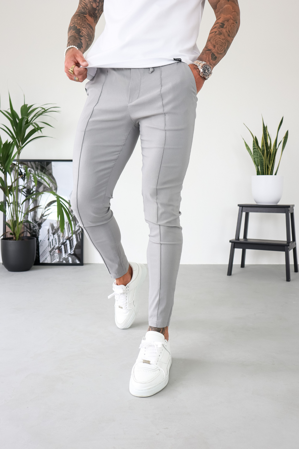 Capo SMART Trouser - Grey – CAPO | Meaning Behind The Brand