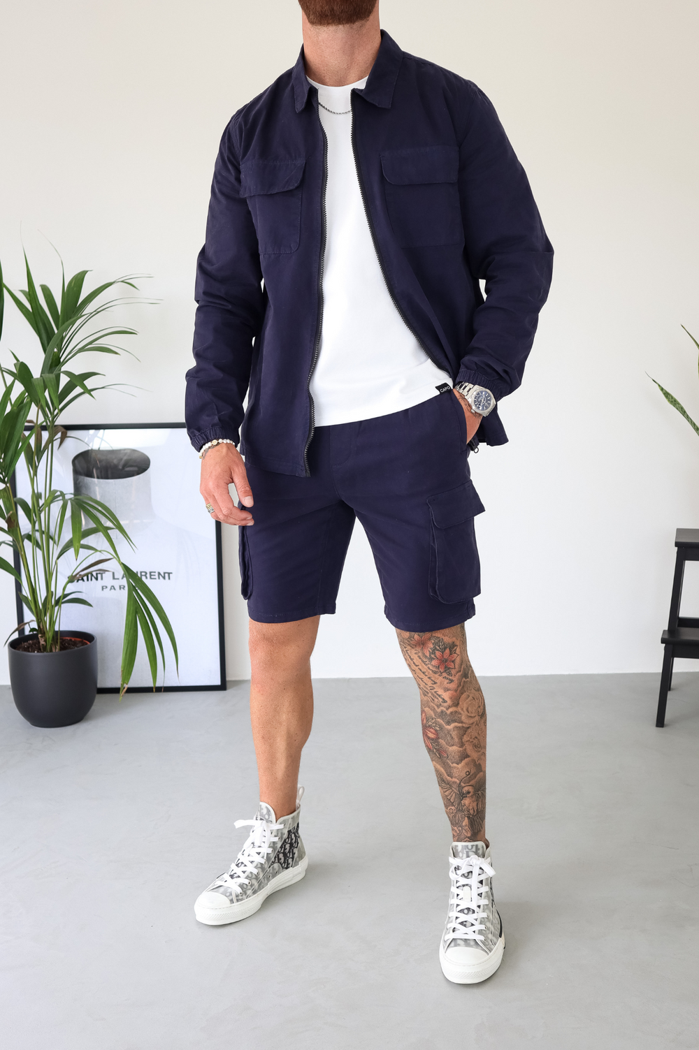 Capo DYED Cotton Cargo Short Navy CAPO Meaning Behind The Brand