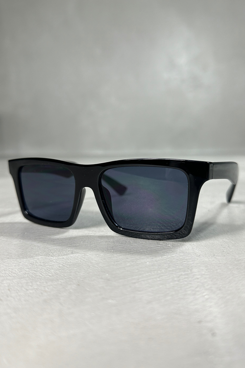 CAPO Rectangle Sunglasses - Black