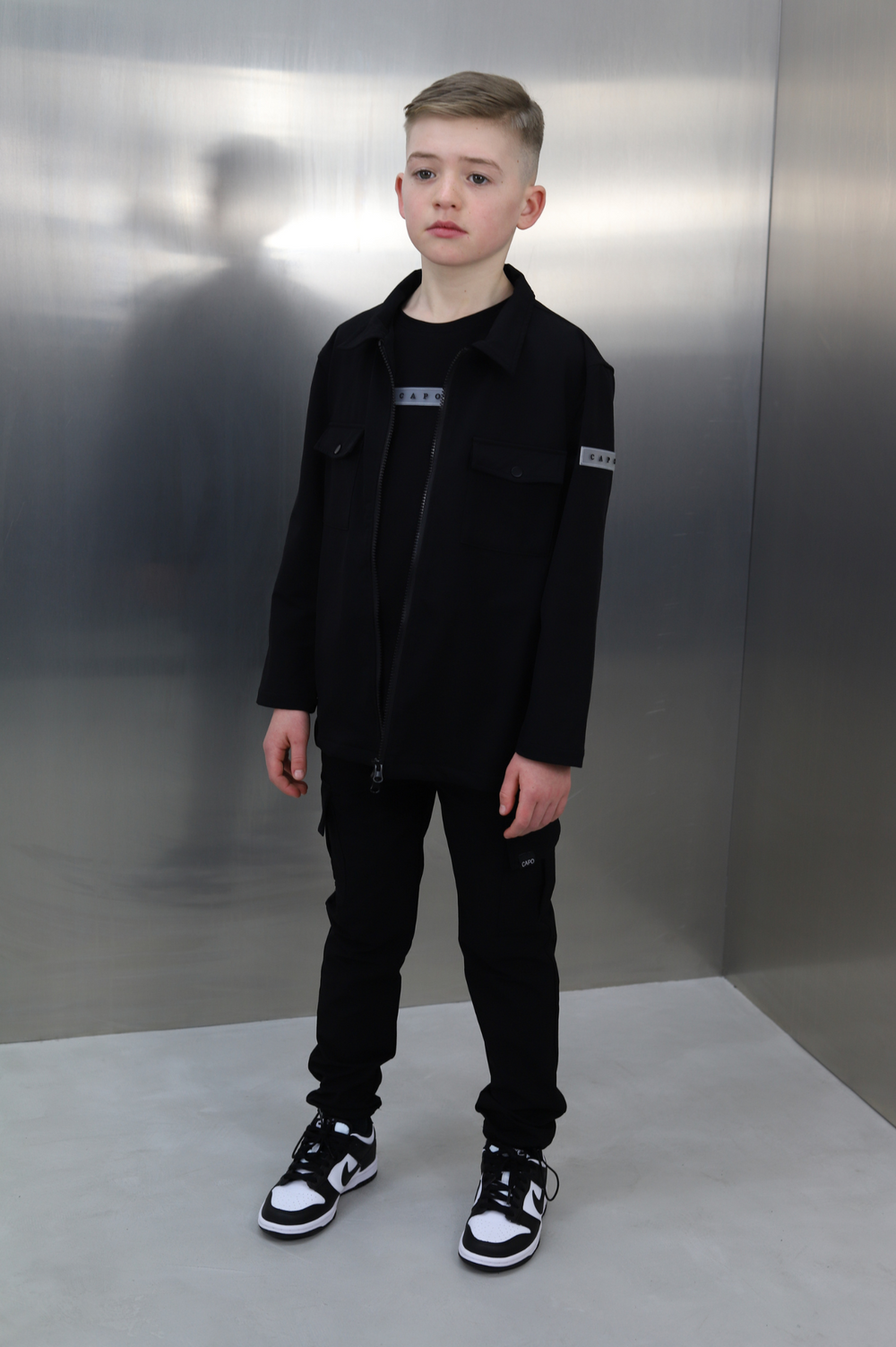 Capo KIDS - BUTTON Jacket - Black