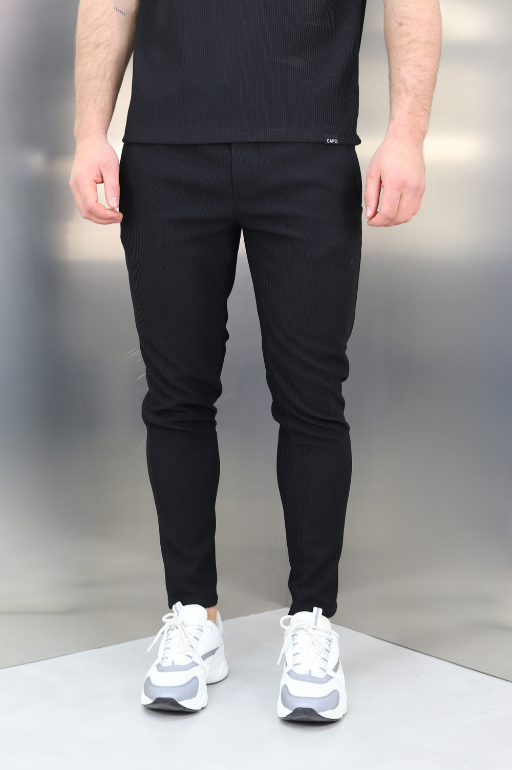 Capo PLEAT Trouser - Black – CAPO | Meaning Behind The Brand