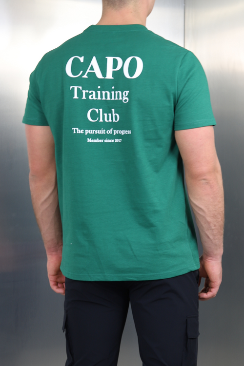 Capo TRAINING Club Print T-Shirt - Green