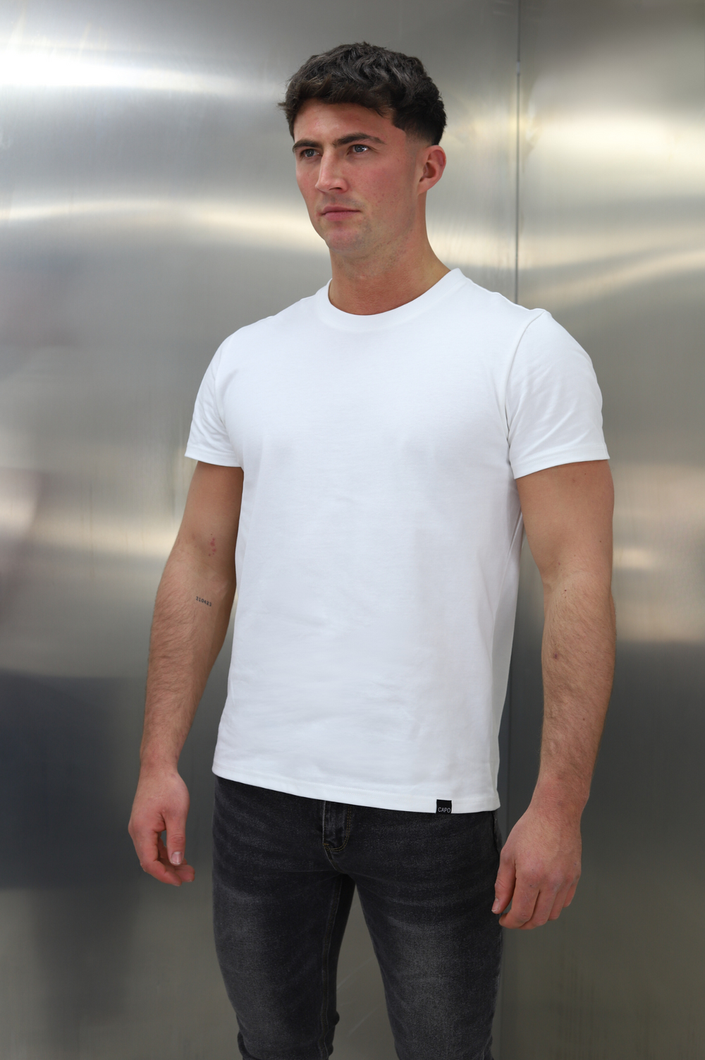 Capo HEAVYWEIGHT Cotton T-Shirt - White – CAPO | Meaning Behind The Brand