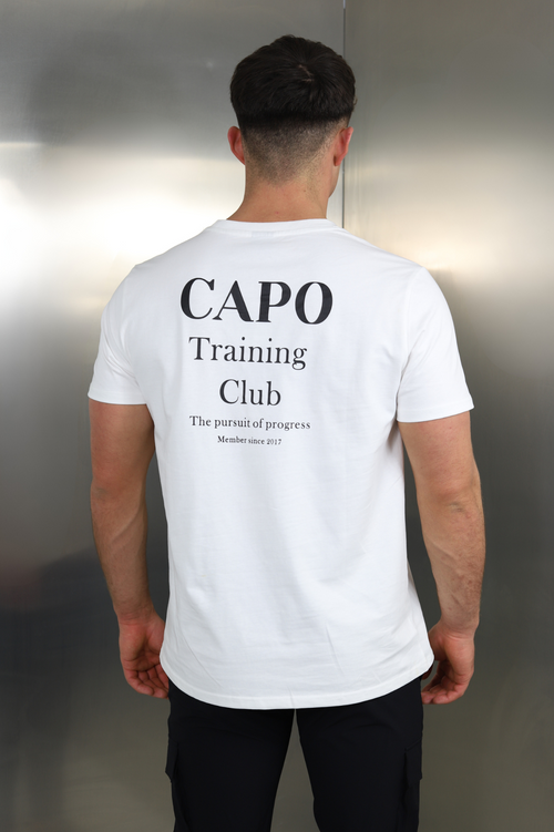 Capo TRAINING Club Print T-Shirt - White