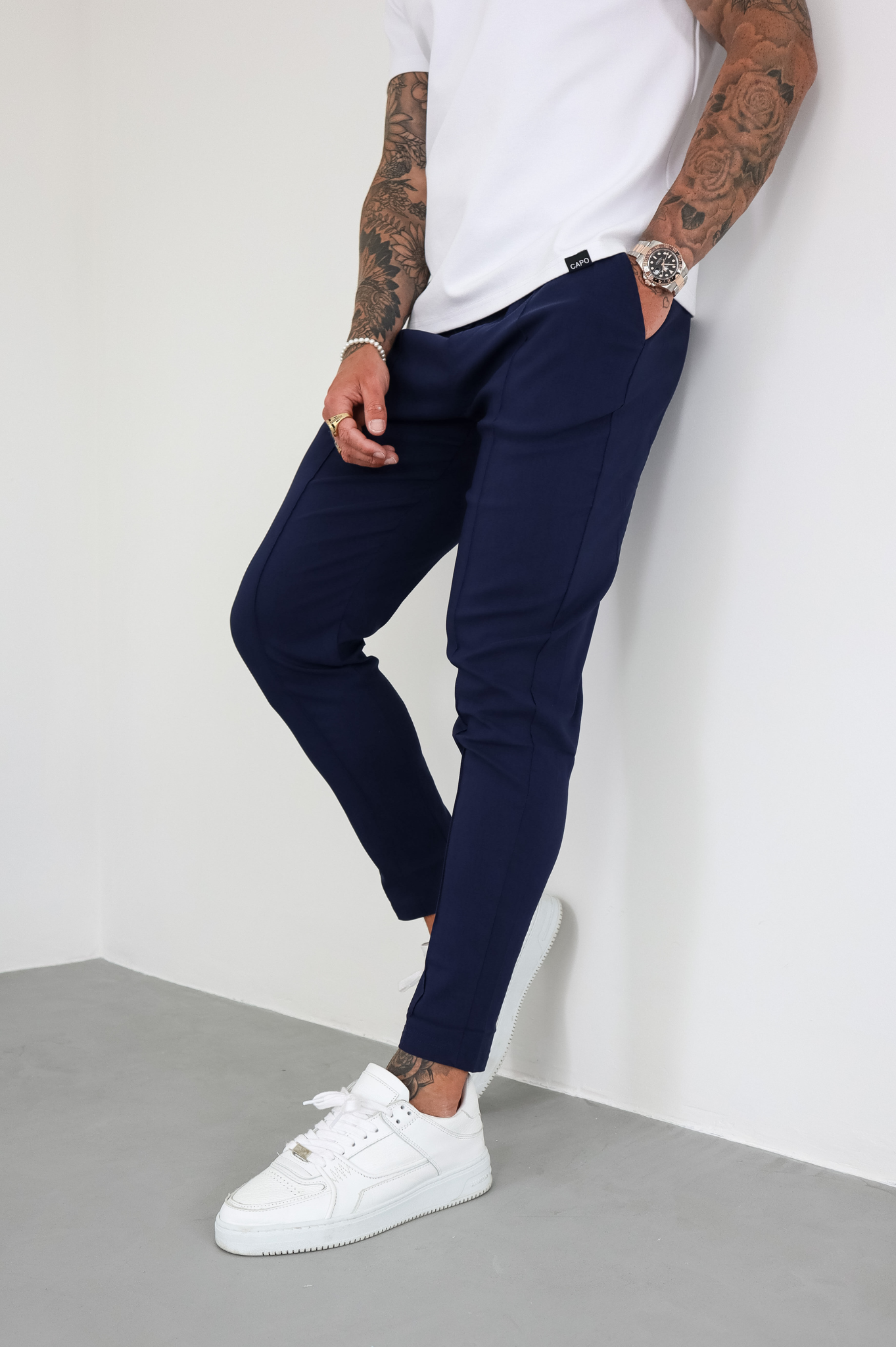 Capo SMART Trouser - Navy – CAPO | Meaning Behind The Brand