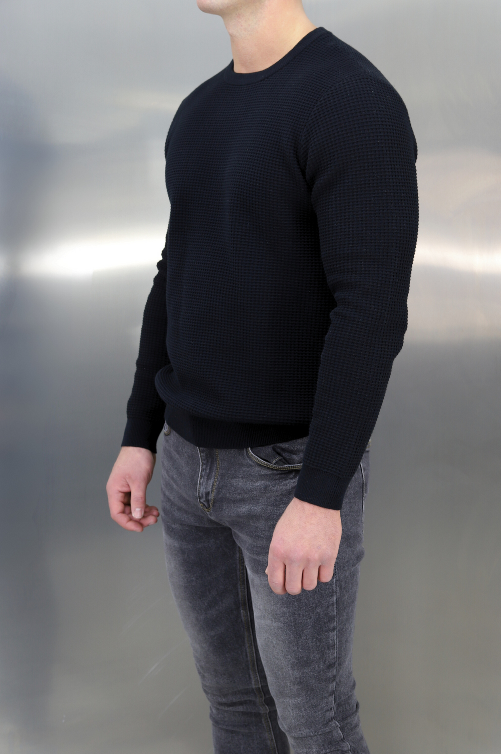 Capo Chable Capo CABLE Knit Jumper - Black – CAPO | Meaning Behind The Brand