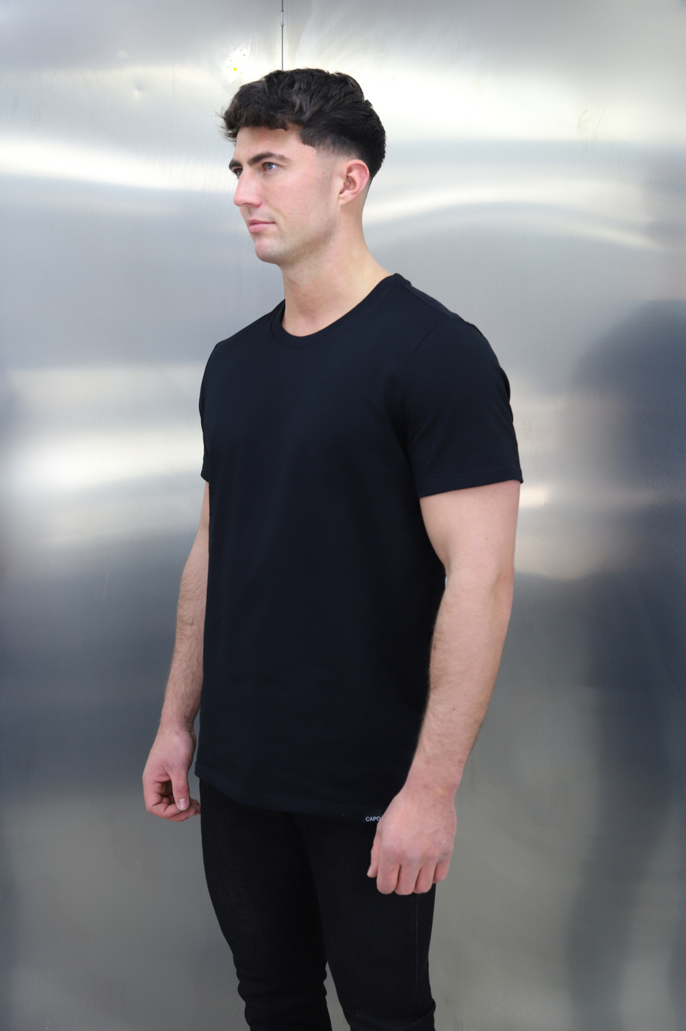 Capo HEAVYWEIGHT Cotton T-Shirt - Black