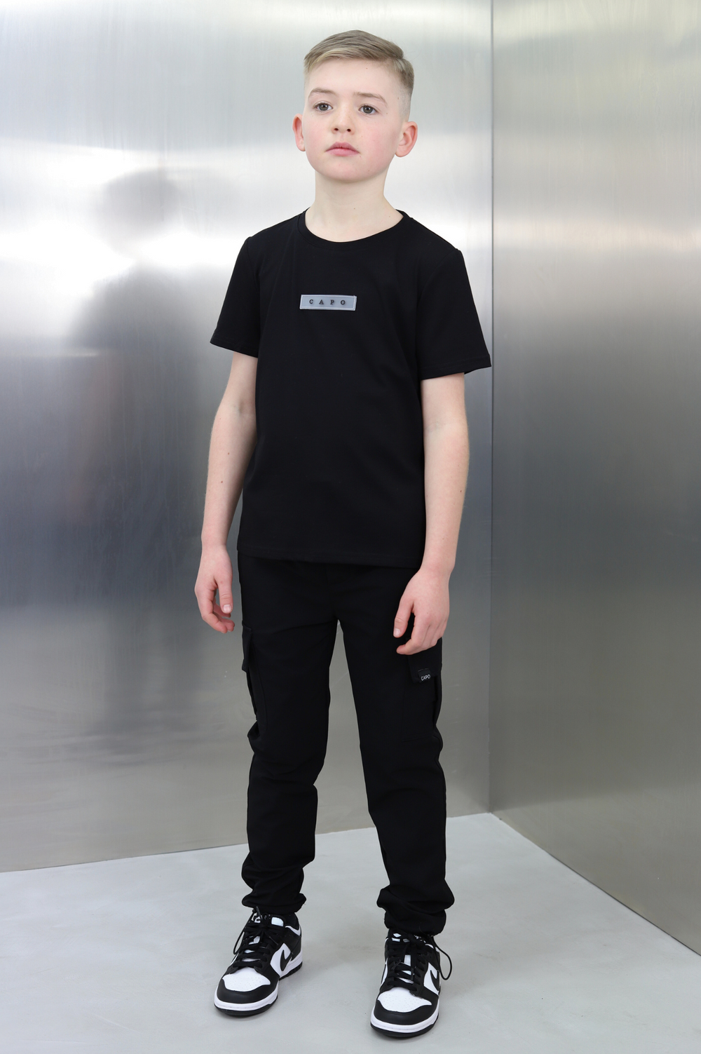 Capo KIDS - ESSENTIAL T-Shirt - Black