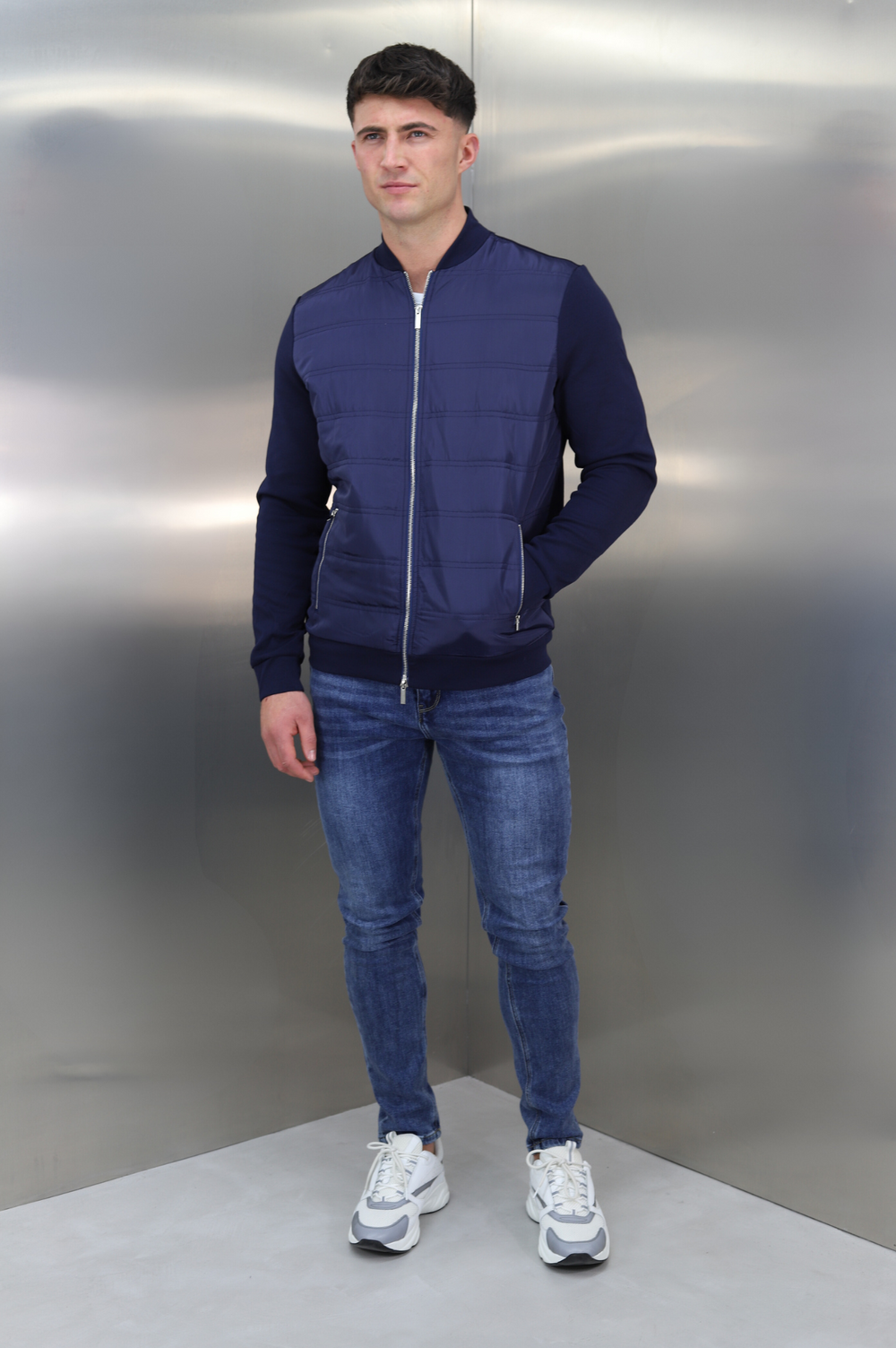 Capo HYBRID Jacket - Navy – CAPO | Meaning Behind The Brand