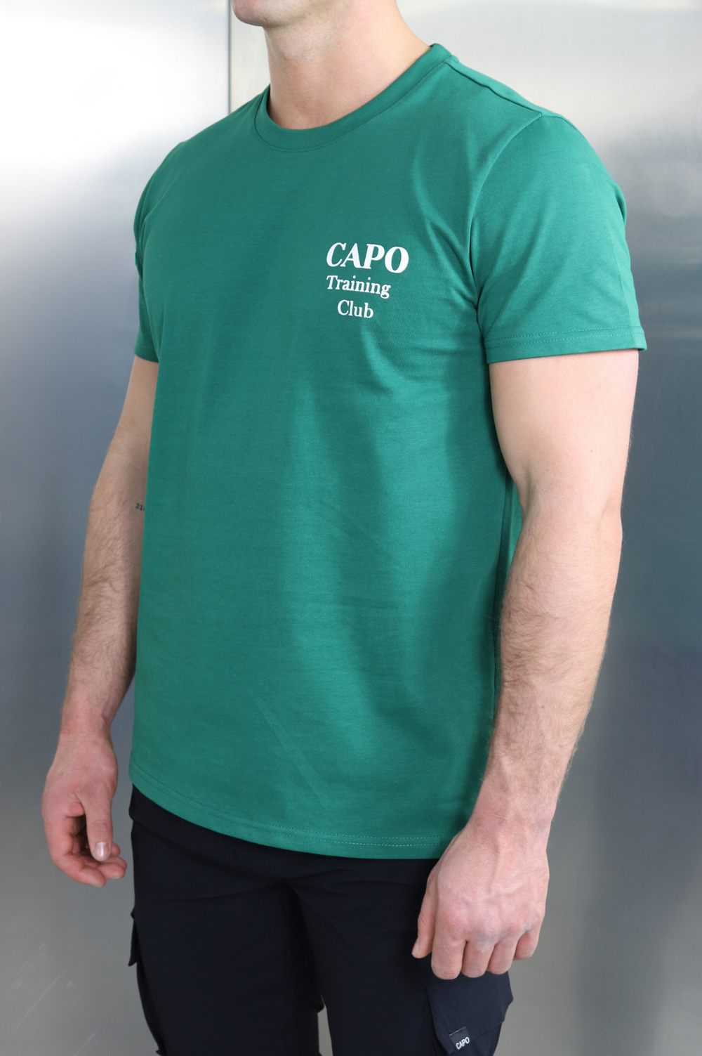 Capo TRAINING Club Print T-Shirt - Green