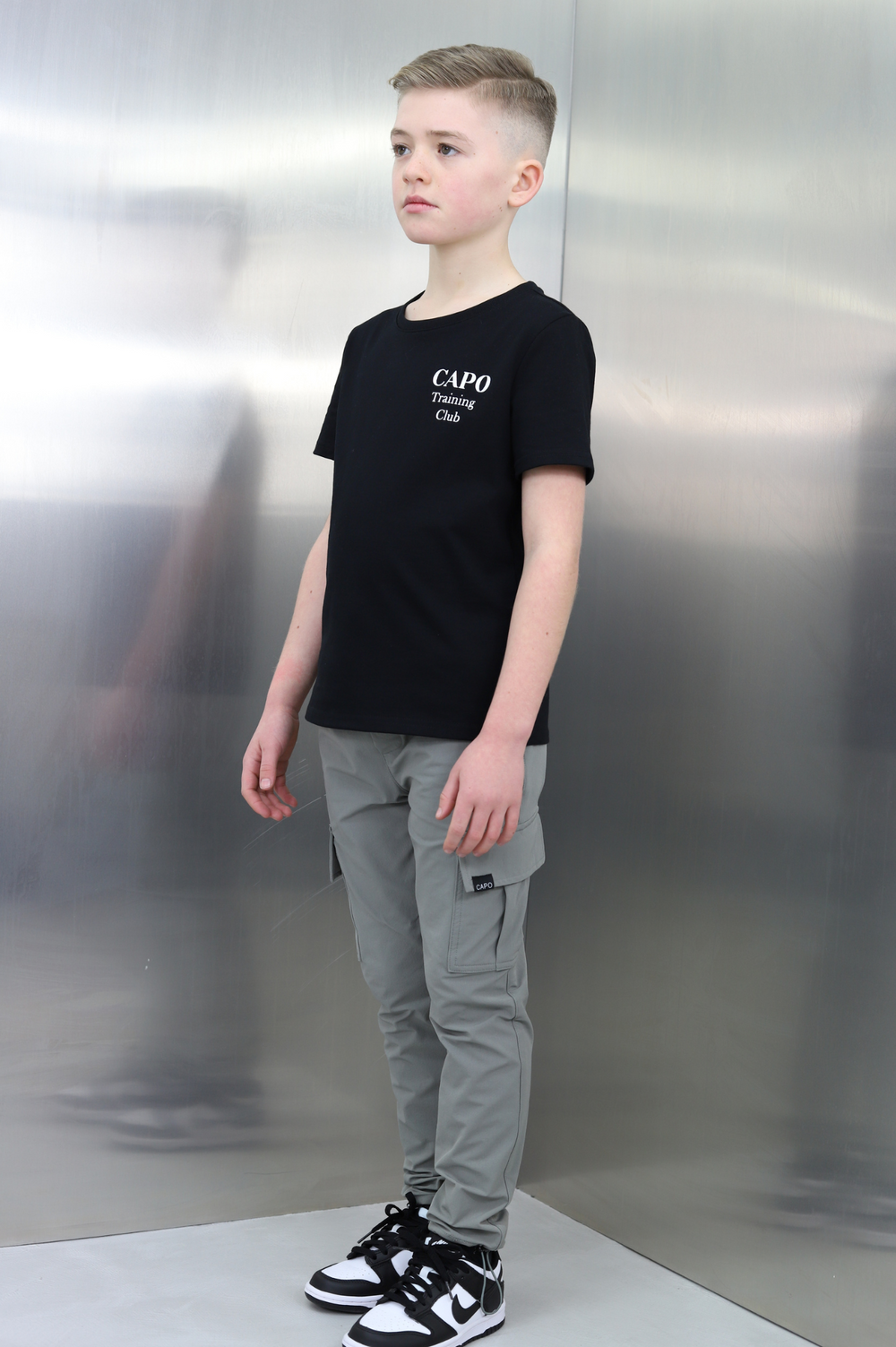 Capo KIDS - TRAINING Club T-Shirt - Black