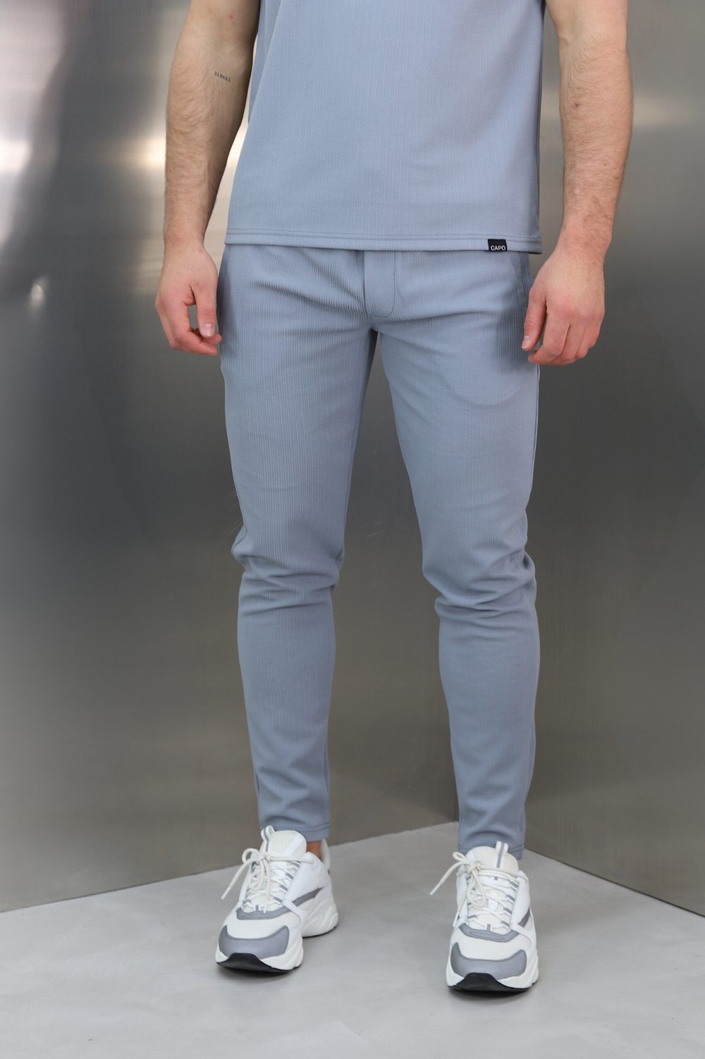 Capo TWIST Trouser - Light Grey