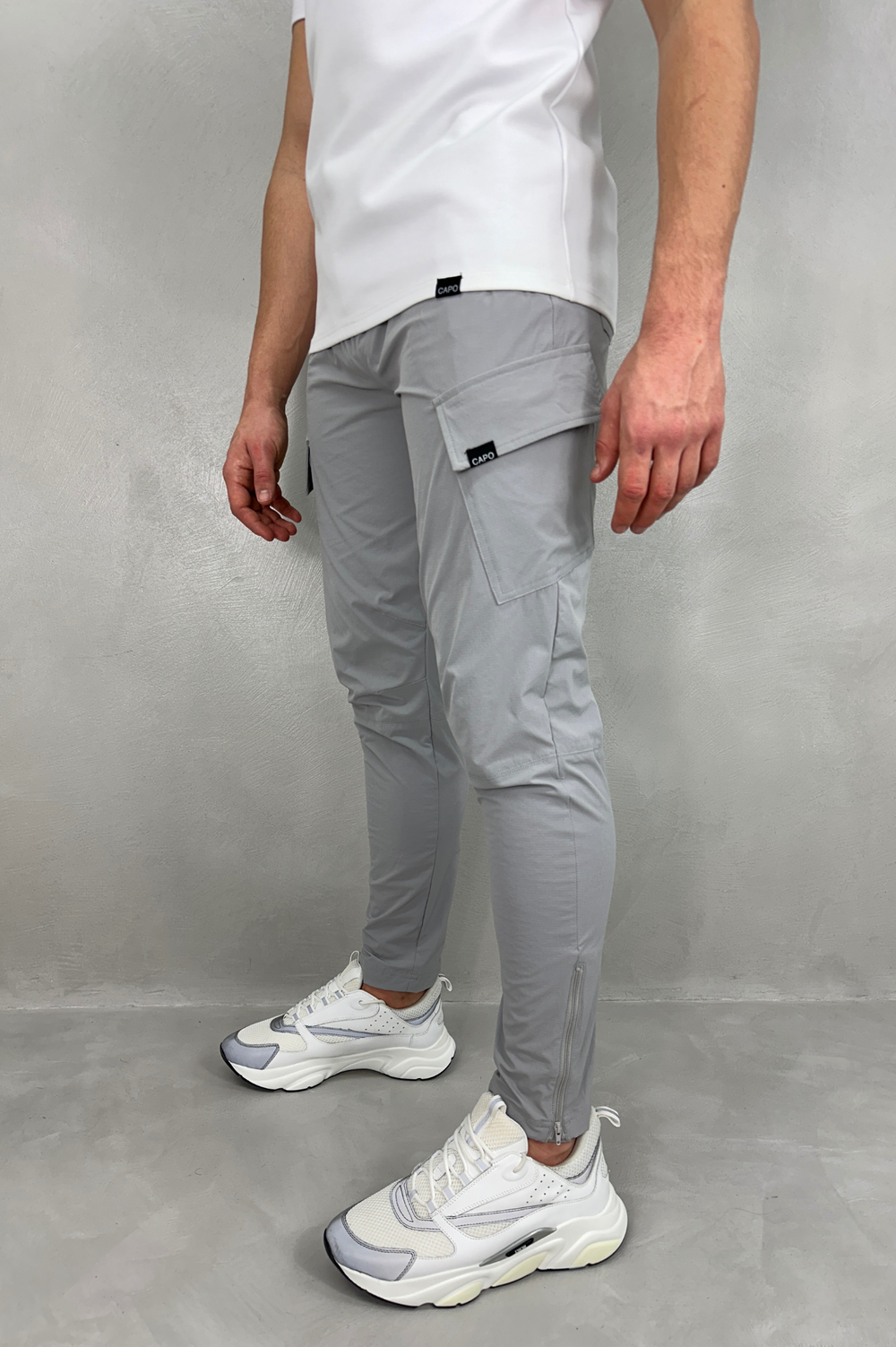 Capo 365 Cargo Pant - Light Grey