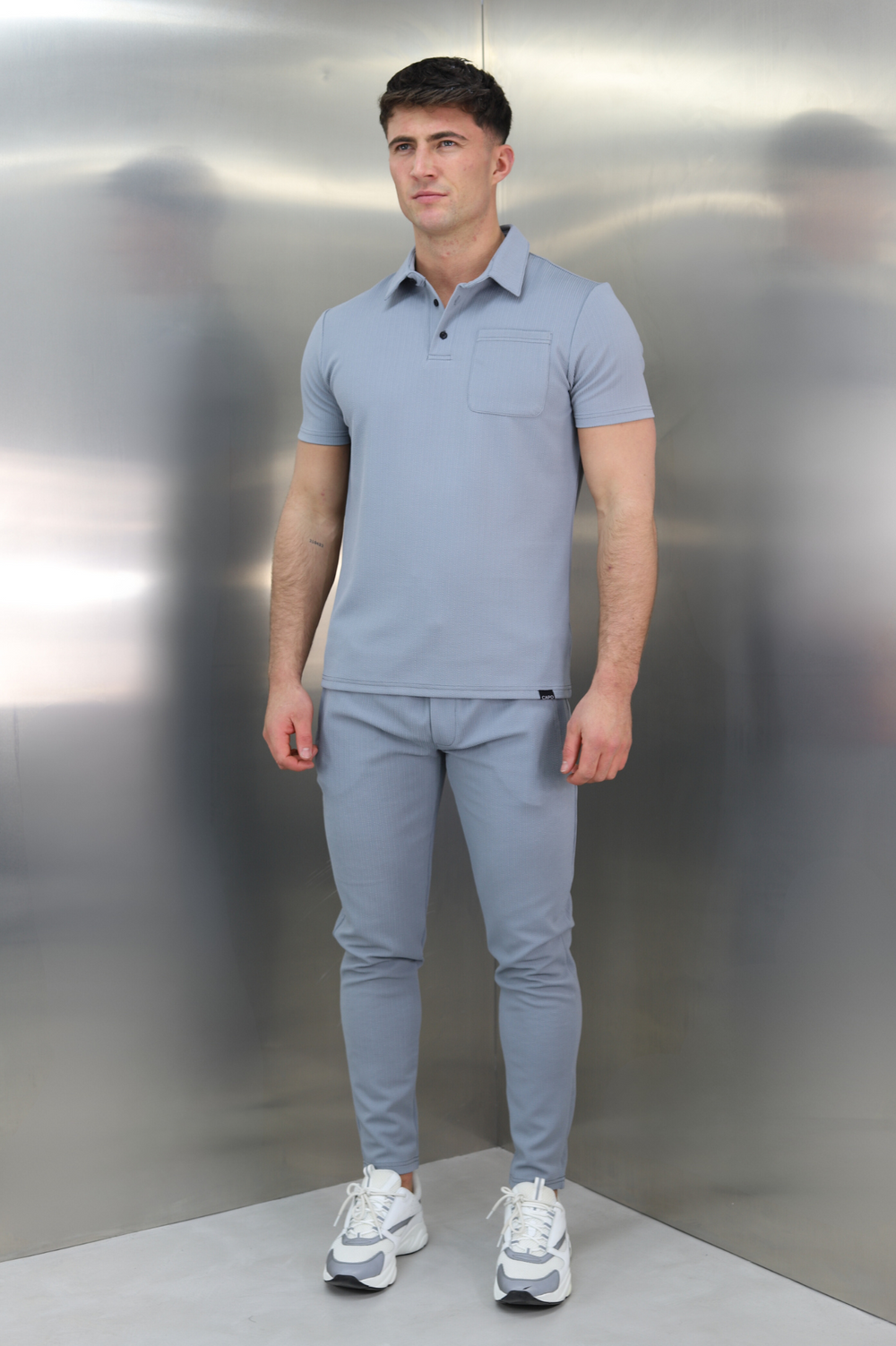 Capo TWIST Polo Shirt - Light Grey