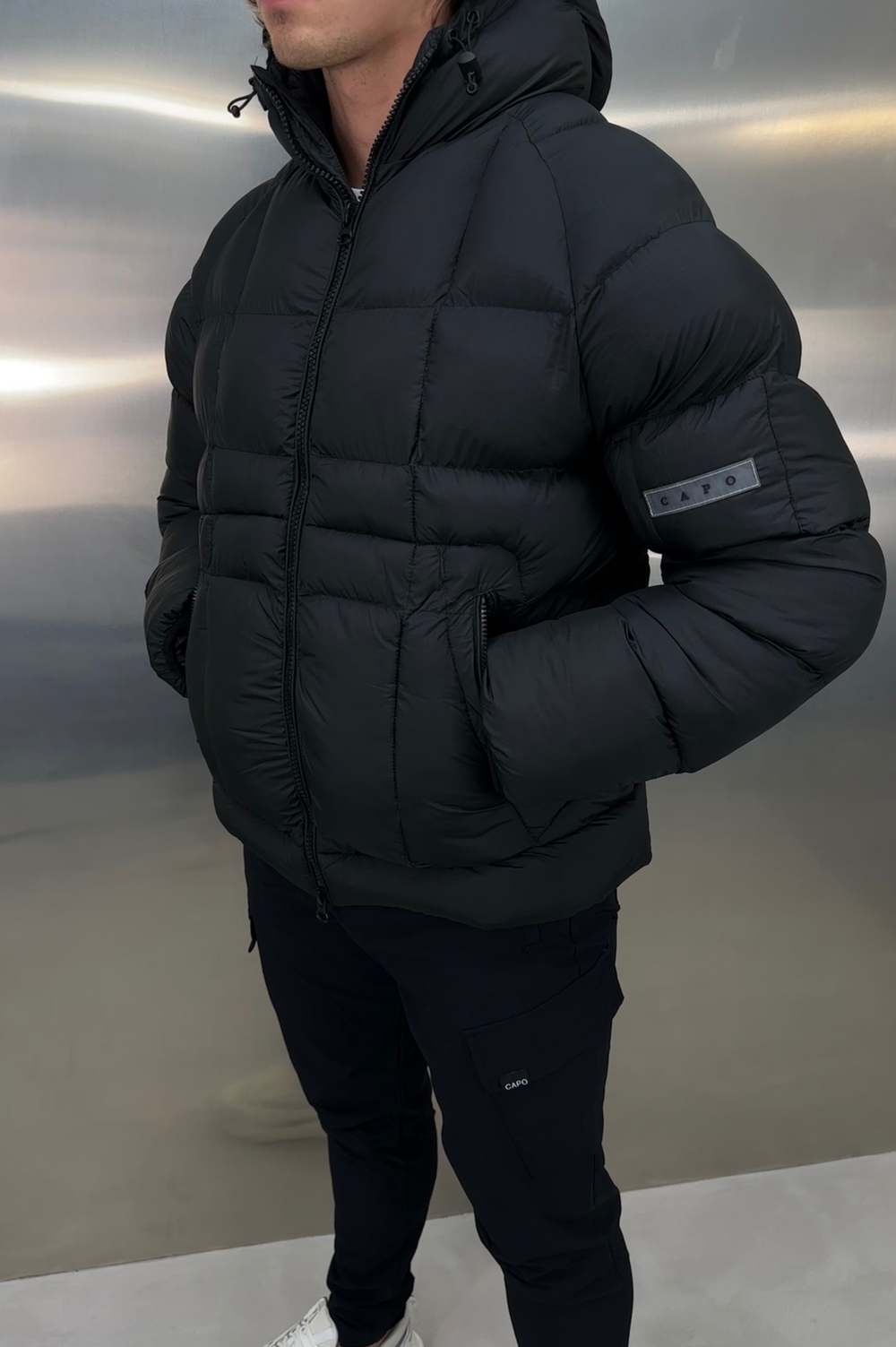 Capo CUBE Coat Jacket - Black