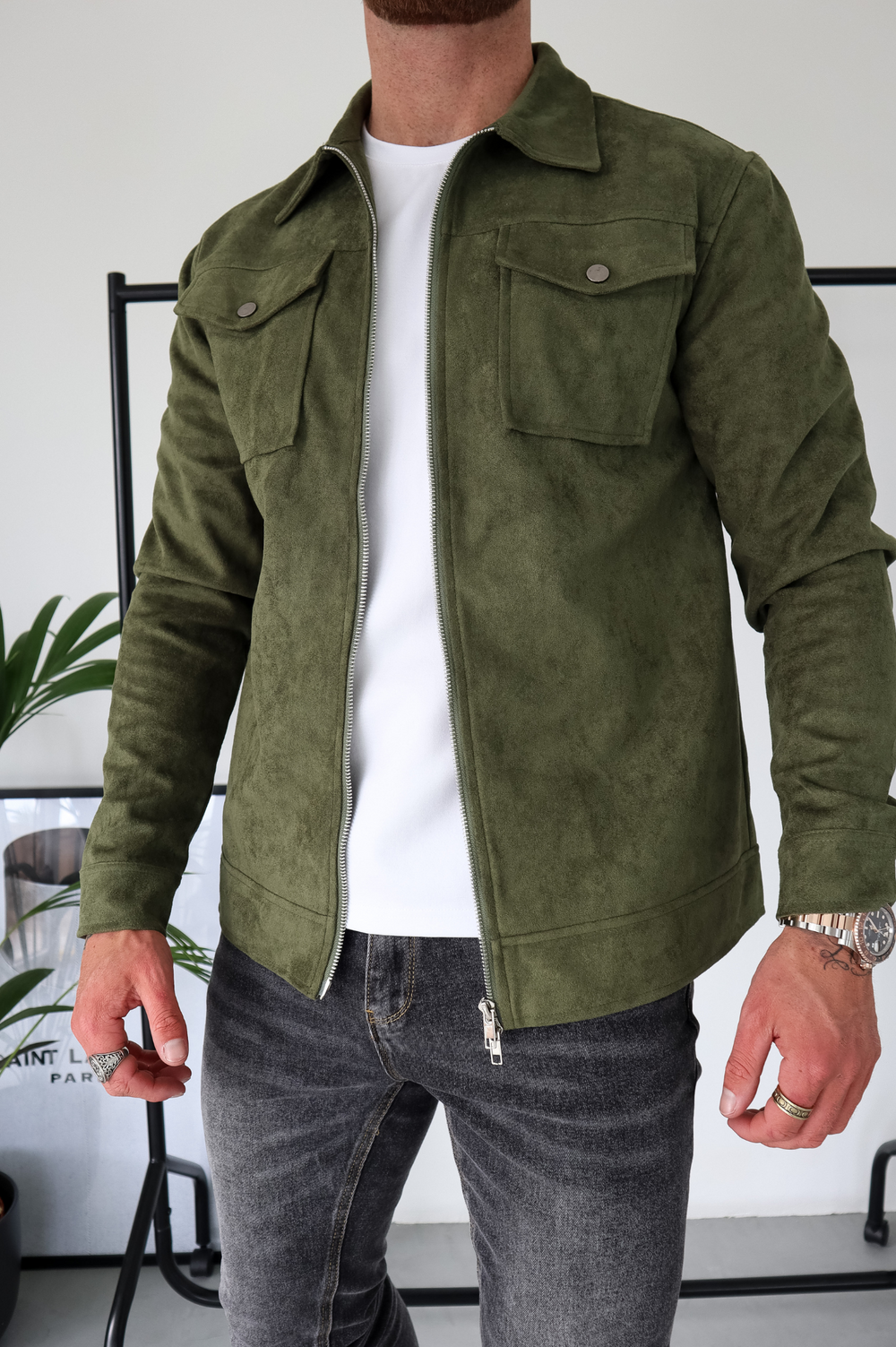 Olive drab 2025 jacket mens