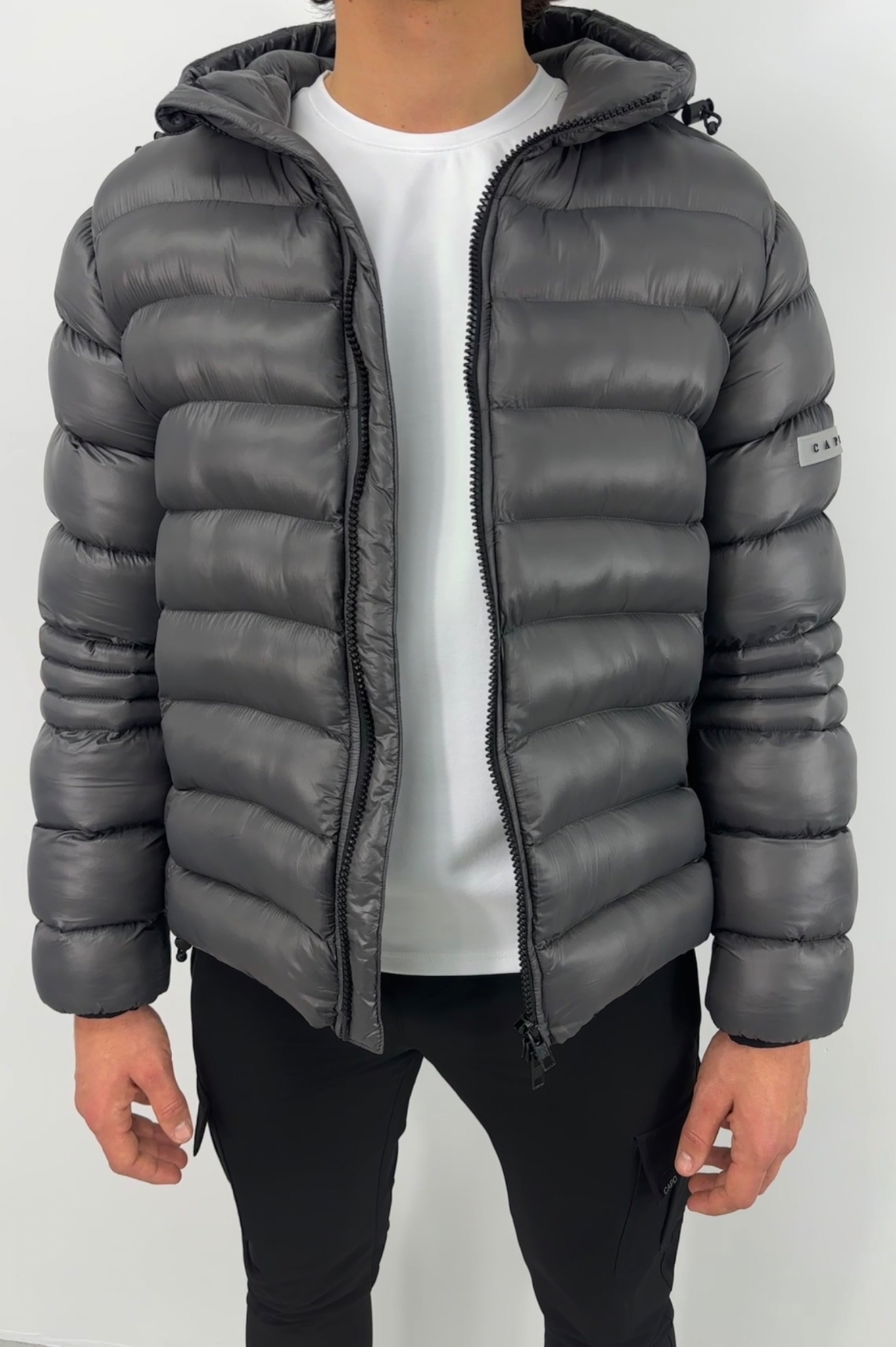 Capo PANEL Coat Jacket - Grey