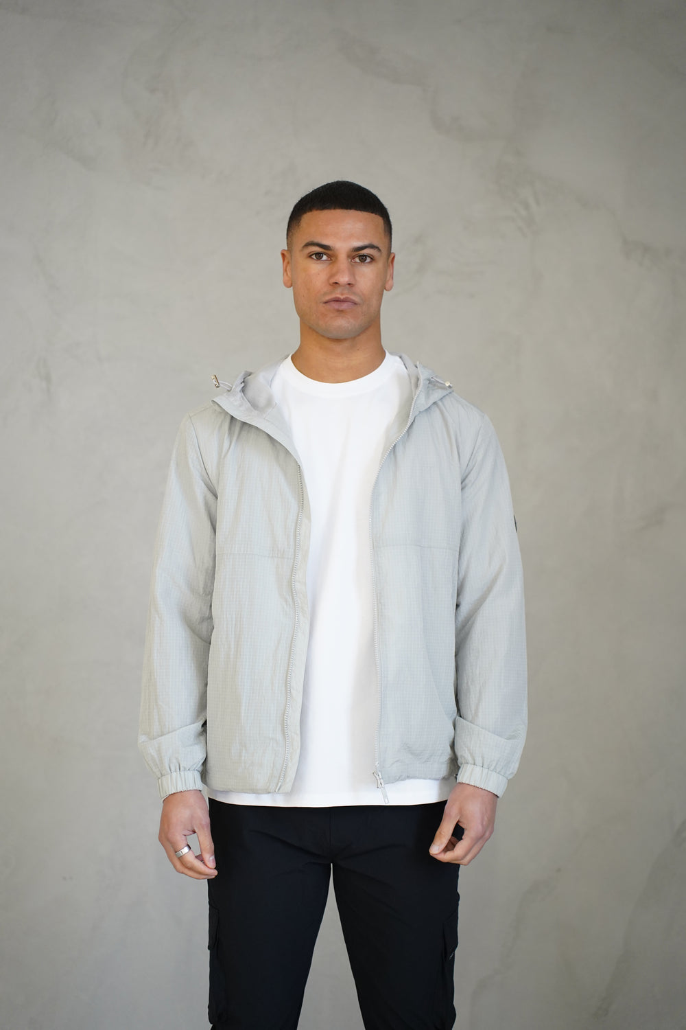 Capo Ripstop Lightweight Jacket - Grey