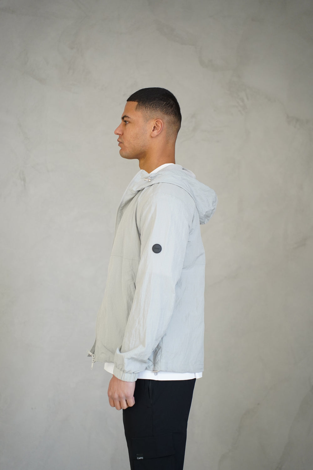 Capo Ripstop Lightweight Jacket - Grey