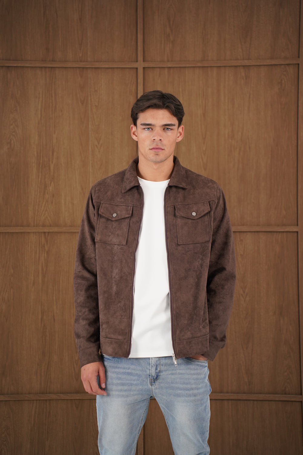 Capo SUEDE Jacket - Brown