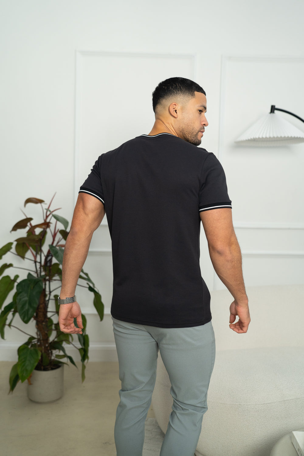 Capo Tipping T-Shirt - Schwarz